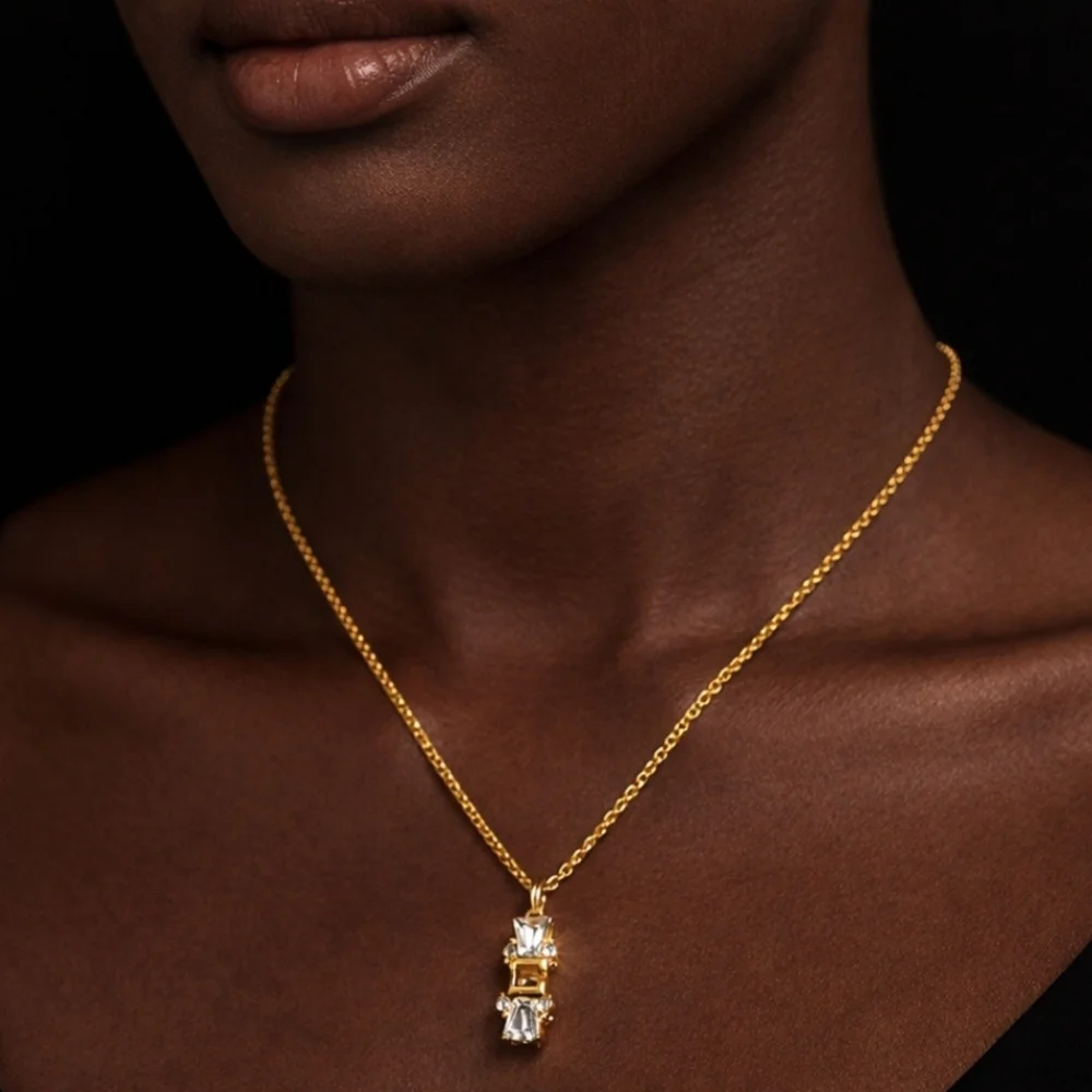 Givenchy Vintage Gold-plated Embellished Rope Necklace